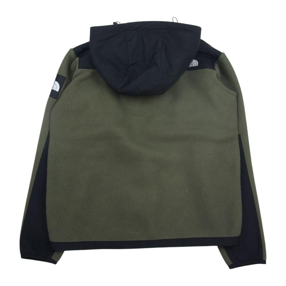 THE NORTH FACE ノースフェイス NA72052 Denali Hoodie デナリフーディ フリースジャケット カーキ系 XL【中古】
