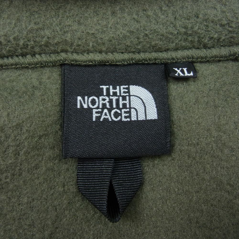 THE NORTH FACE ノースフェイス NA72052 Denali Hoodie デナリフーディ フリースジャケット カーキ系 XL【中古】