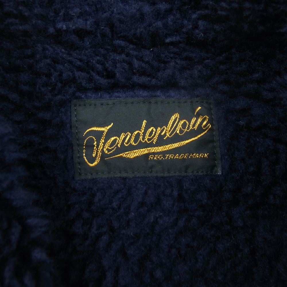 TENDERLOIN テンダーロイン T-SADDLE DENIM JKT サドル デニム ボア ジャケット インディゴブルー系 S【中古】