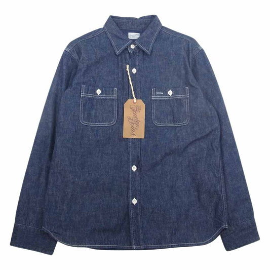 TENDERLOIN テンダーロイン DENIM LINING SHT デニム ナイロン ライニング デニム シャツ ジャケット インディゴブルー系 S【美品】【中古】