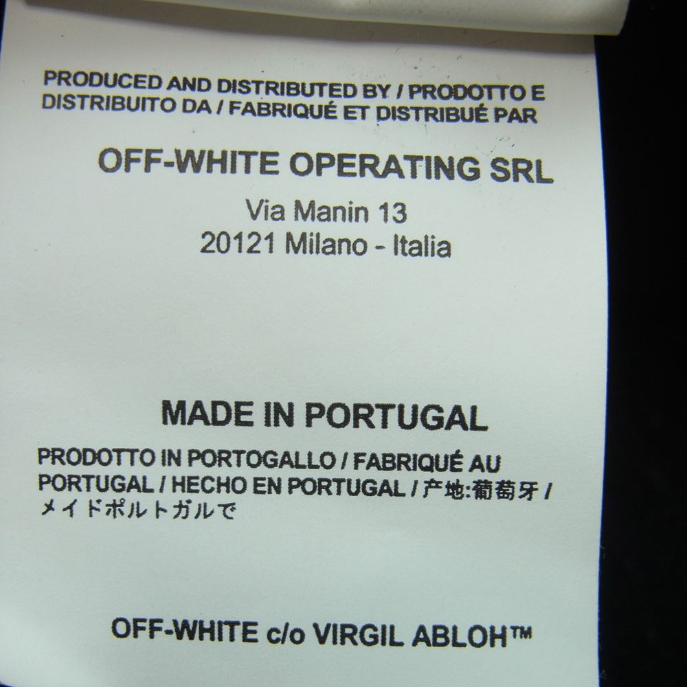 OFF-WHITE オフホワイト 17AW OMBB009F17619030 DIAG GALAXY OVER HOODIE ギャラクシー ビッグサイズ スウェット パーカー ブラック系 S【中古】