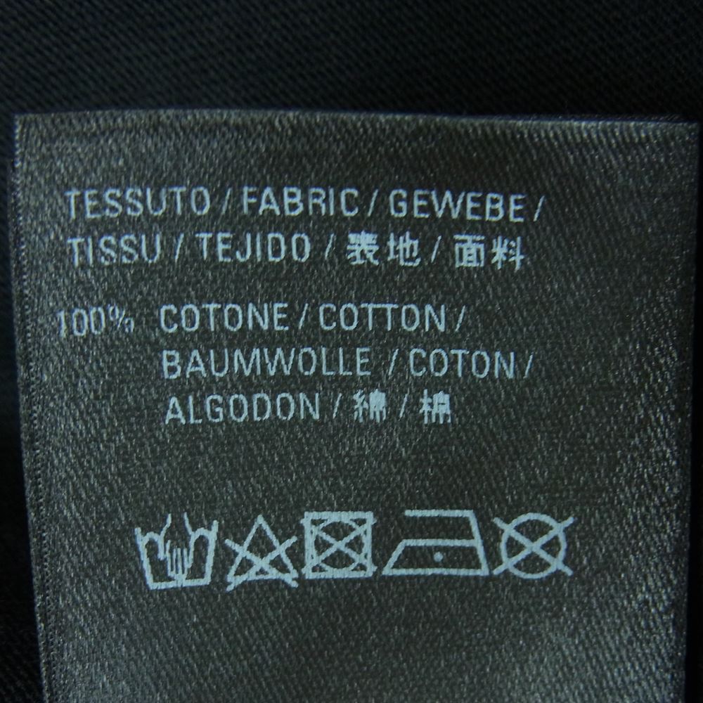 BALENCIAGA バレンシアガ 21SS 612966 TIVG5 UNISEX LOGO T SHIRT TEE バックロゴプリント 半袖 Tシャツ ブラック系 XS【中古】