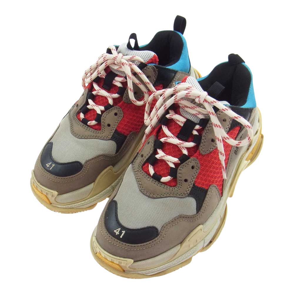 BALENCIAGA バレンシアガ 533833 トリプルS 41 マルチ スニーカー マルチカラー系 27cm【中古】