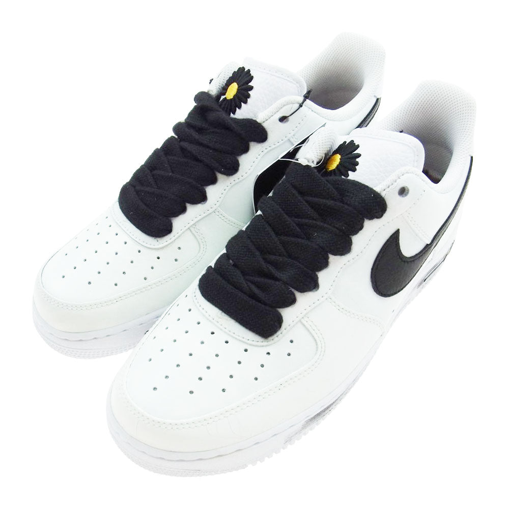 NIKE ナイキ DD3223-100 × PEACEMINUSONE AIR FORCE 1 07 LV8 PARA-NOISE  ピースマイナスワン パラノイズ エアフォース スニーカー ホワイト系  27.0cm【新古品】【未使用】【中古】