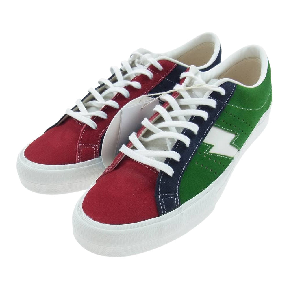 HYSTERIC GLAMOUR ヒステリックグラマー 02203QS01 クレイジーパターン マルチカラー スエード スニーカー マルチカラー系 28【新古品】【未使用】【中古】