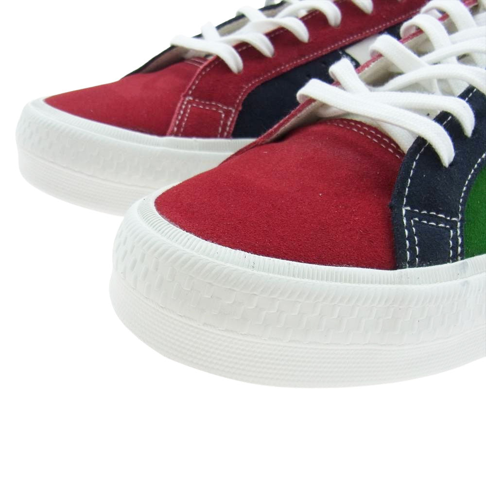 HYSTERIC GLAMOUR ヒステリックグラマー 02203QS01 クレイジーパターン マルチカラー スエード スニーカー マルチカラー系 28【新古品】【未使用】【中古】
