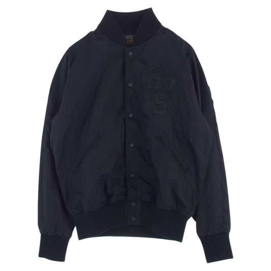 HYSTERIC GLAMOUR ヒステリックグラマー 02211AB03 LISTEN TO HG アップリケ スタジャン ブラック系 M【中古】