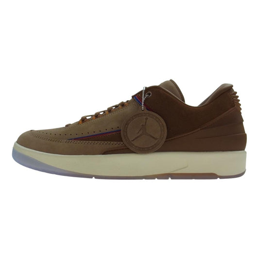 NIKE AIR JORDAN ナイキ ジョーダン DV7129-222 × Two18 AIR JORDAN 2 RETRO LOW SP ROCKY TAN DV7129-222 ツーエイティーン エアジョーダン2 レトロロー ロッキータン ローカット スニーカー ライトブラウン系 30.0cm【新古品】【未使用】【中古】