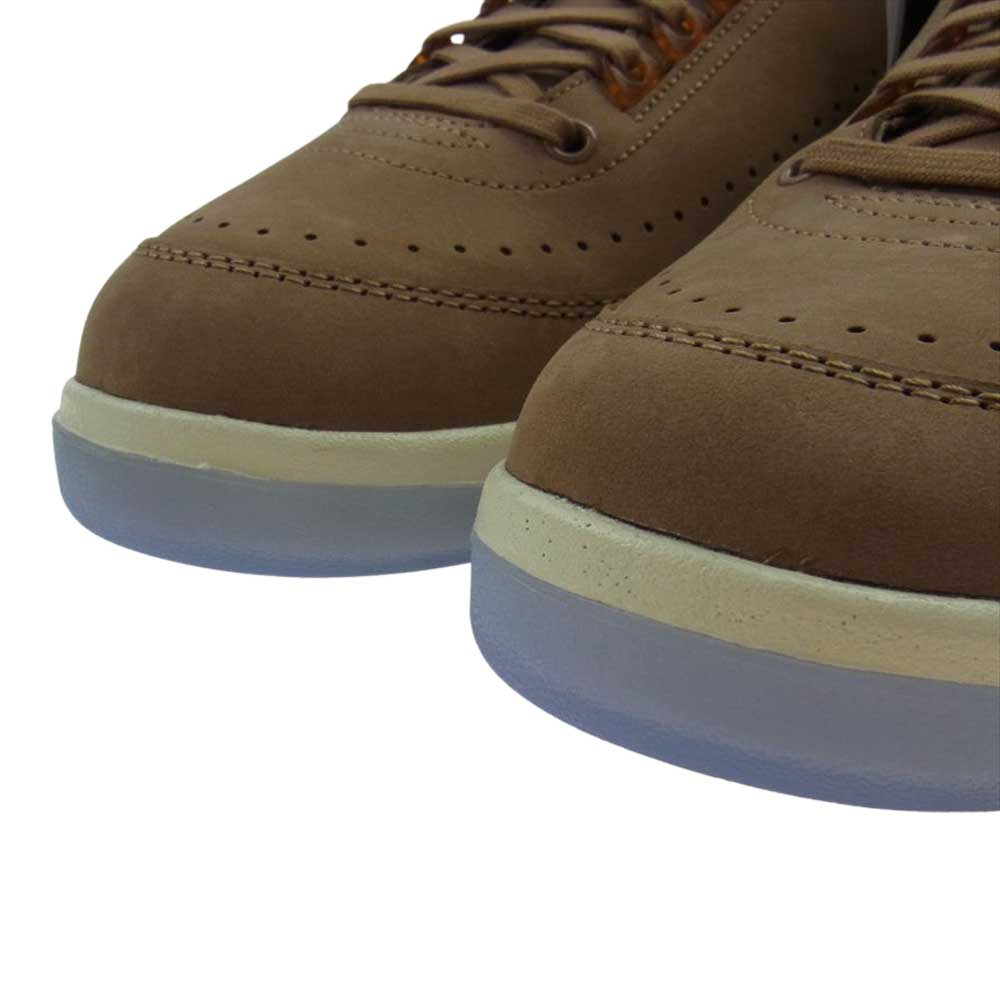 NIKE AIR JORDAN ナイキ ジョーダン DV7129-222 × Two18 AIR JORDAN 2 RETRO LOW SP ROCKY TAN DV7129-222 ツーエイティーン エアジョーダン2 レトロロー ロッキータン ローカット スニーカー ライトブラウン系 30.0cm【新古品】【未使用】【中古】