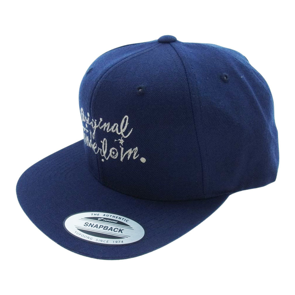 TENDERLOIN テンダーロイン ロゴ刺繍 CAP DLR トラッカー キャップ  ネイビー系【新古品】【未使用】【中古】
