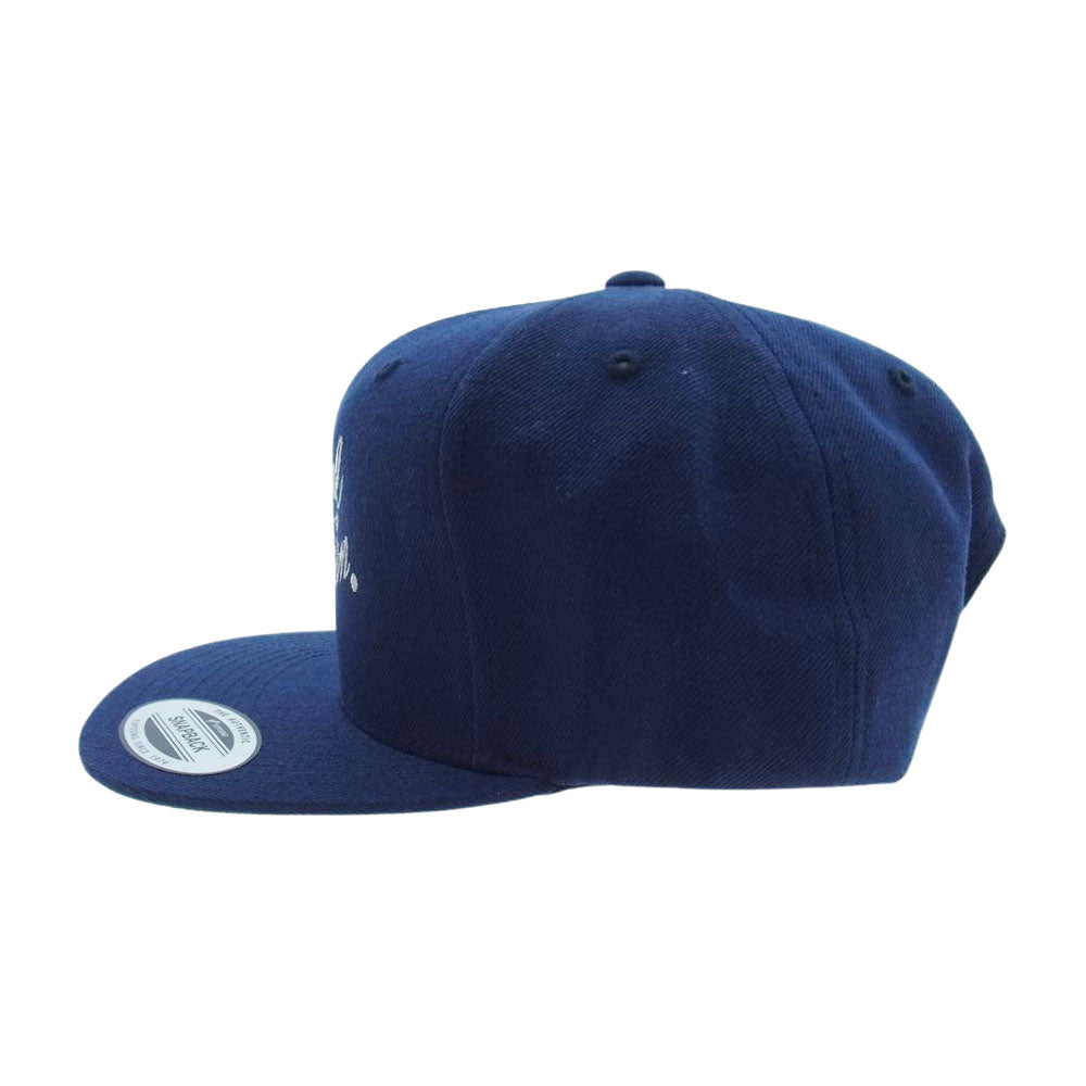 TENDERLOIN テンダーロイン ロゴ刺繍 CAP DLR トラッカー キャップ  ネイビー系【新古品】【未使用】【中古】