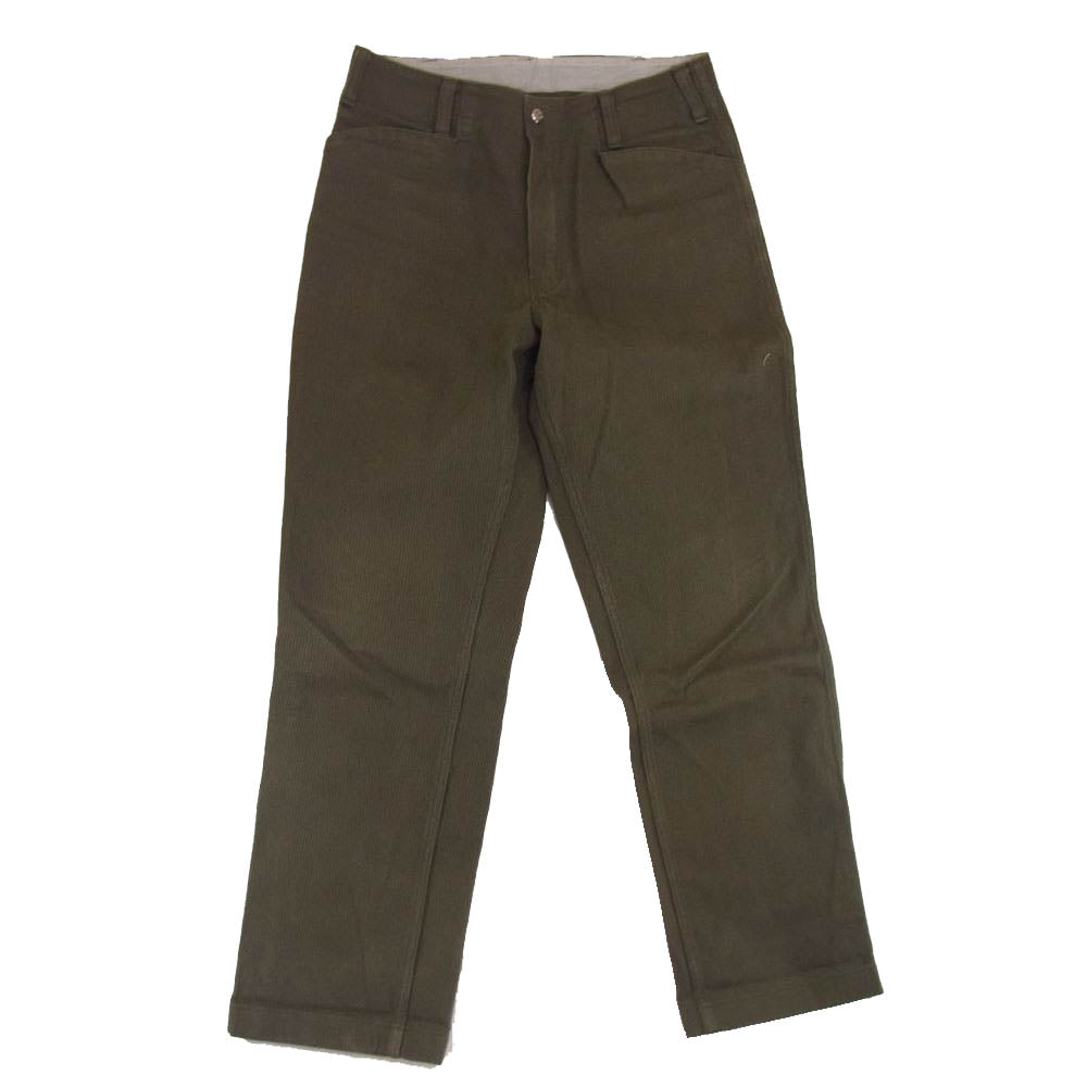 TENDERLOIN テンダーロイン BDP 2 PIQUE ピケ ワークパンツ カーキ カーキ系 XS【中古】