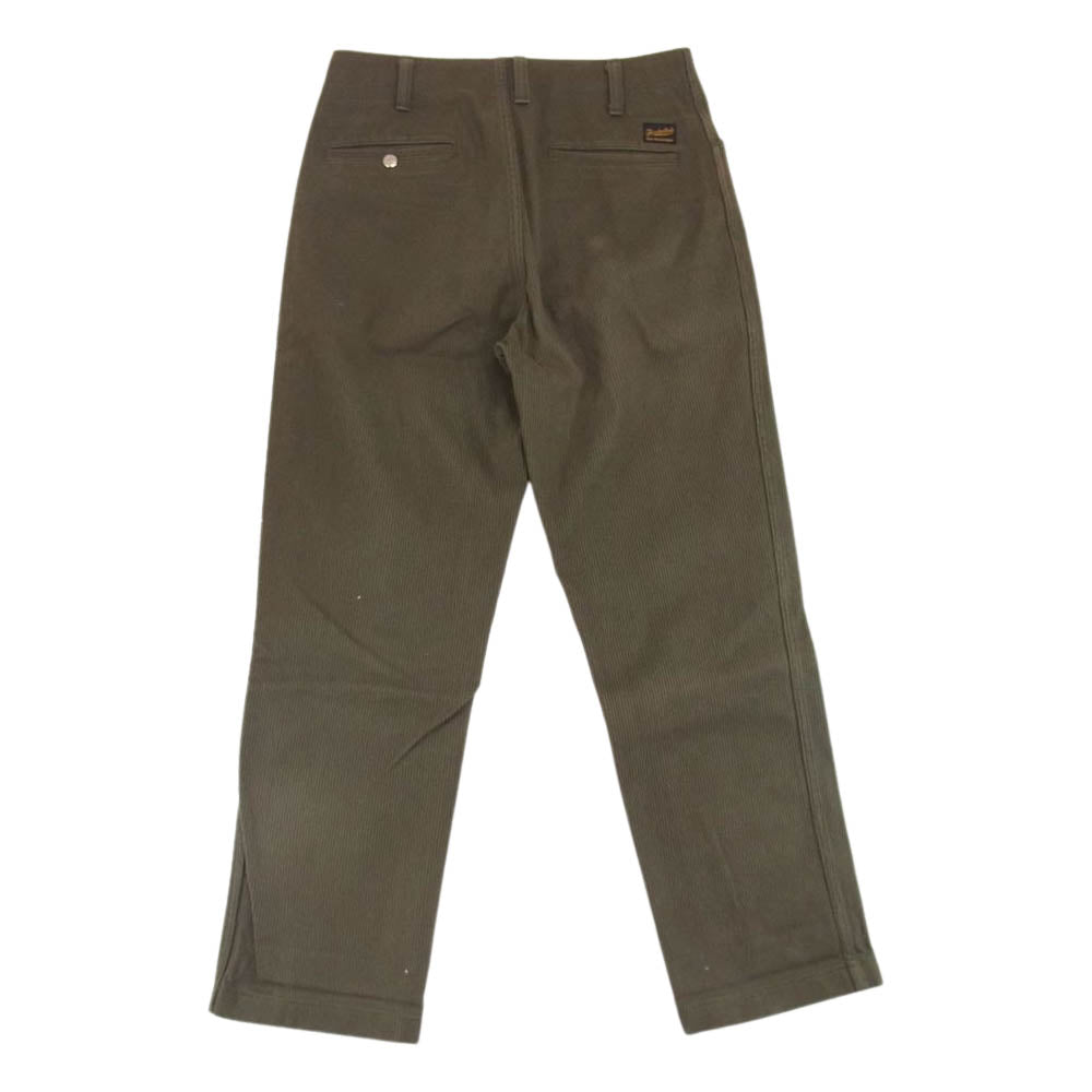 TENDERLOIN テンダーロイン BDP 2 PIQUE ピケ ワークパンツ カーキ カーキ系 XS【中古】