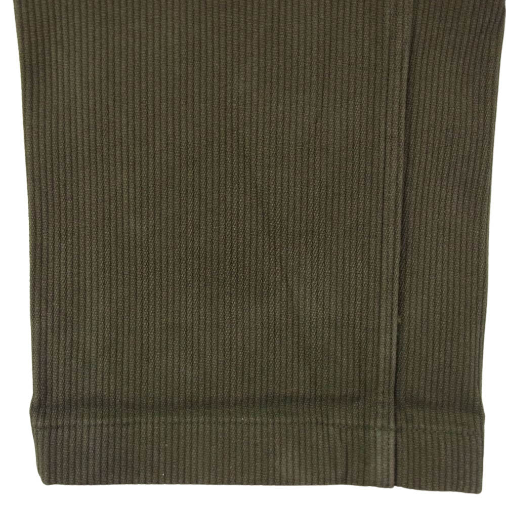 TENDERLOIN テンダーロイン BDP 2 PIQUE ピケ ワークパンツ カーキ カーキ系 XS【中古】