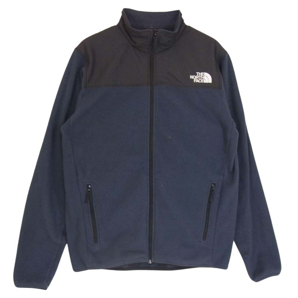 THE NORTH FACE ノースフェイス NL71904 Mountain Versa Micro JKT ウンテン バーサ マイクロ ジャケット フリース ジャケット ネイビー系 M【中古】