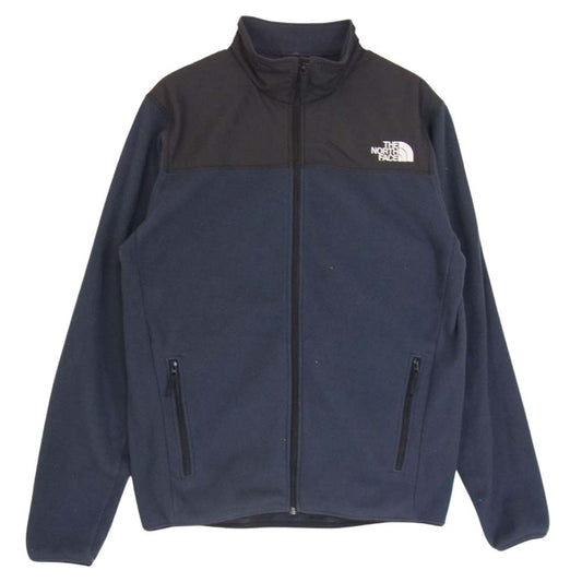 THE NORTH FACE ノースフェイス NL71904 Mountain Versa Micro JKT ウンテン バーサ マイクロ ジャケット フリース ジャケット ネイビー系 M【中古】