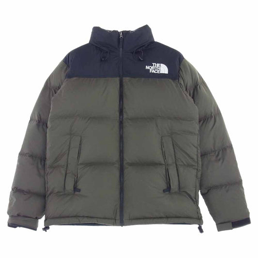 THE NORTH FACE ノースフェイス ND91841 Nuptse Jacket ヌプシ ジャケット NT ニュートープ ダウン ジャケット モスグリーン系 L【中古】