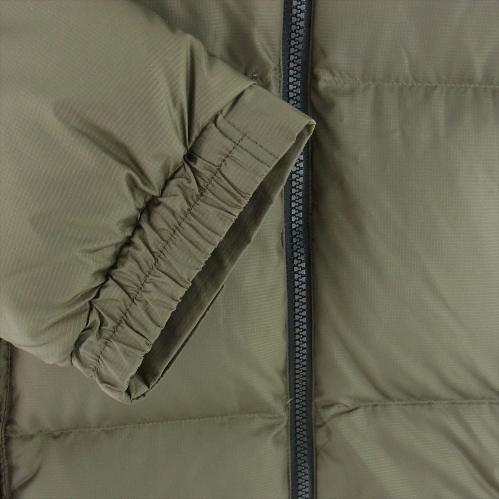 THE NORTH FACE ノースフェイス ND92041R Nuptse Hoodie ヌプシ フーディ NT ニュートープ ダウン ジャケット モスグリーン系 L【中古】