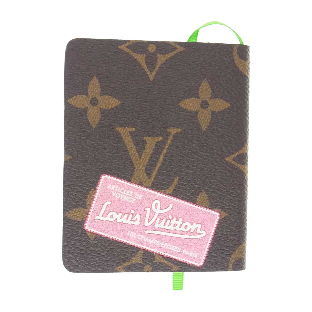 LOUIS VUITTON ルイ・ヴィトン ミニカルネ ジュール モノグラム メモ帳 ブラウン系【中古】