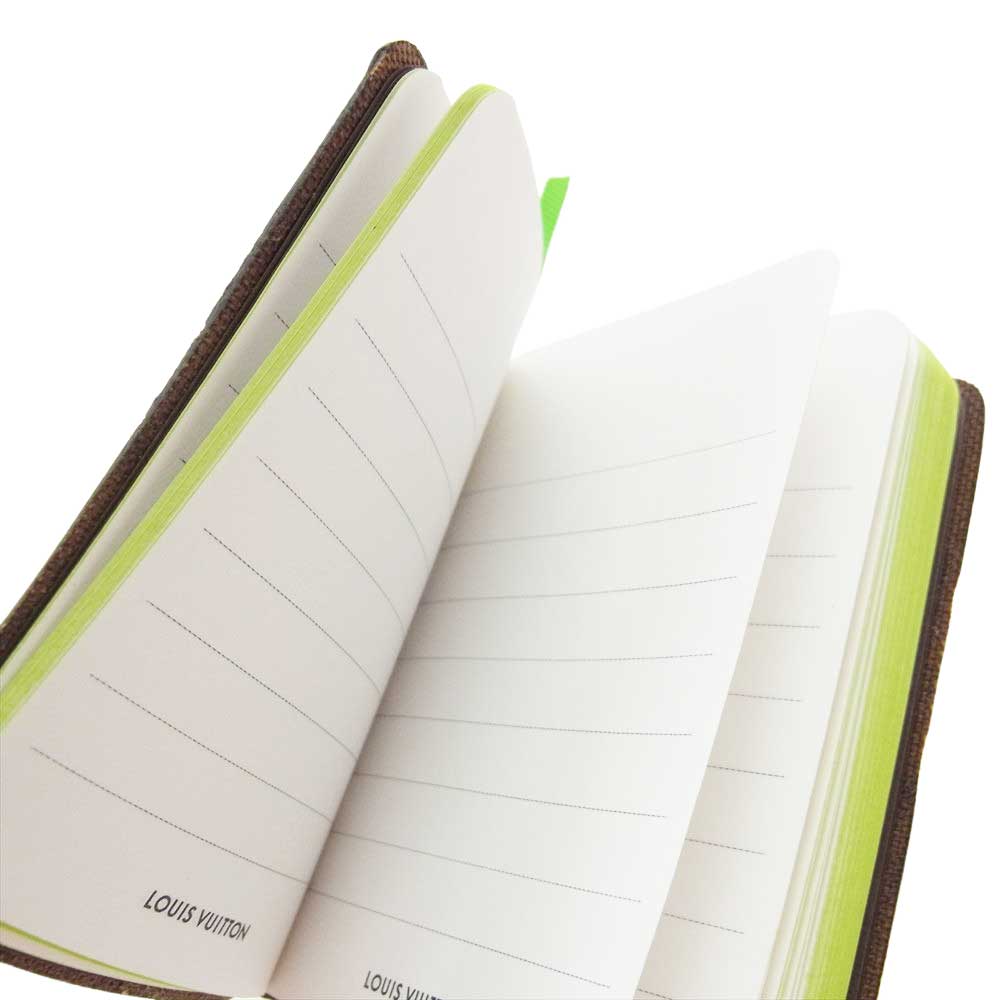 LOUIS VUITTON ルイ・ヴィトン ミニカルネ ジュール モノグラム メモ帳 ブラウン系【中古】