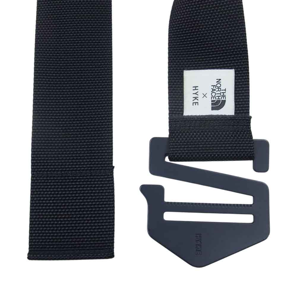 THE NORTH FACE ノースフェイス × HYKE ハイク Tec Weaving Belt ベルト ダークネイビー系【中古】