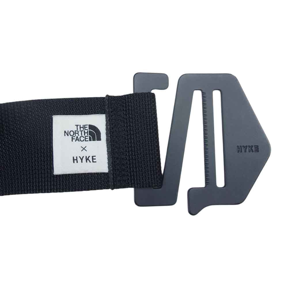 THE NORTH FACE ノースフェイス × HYKE ハイク Tec Weaving Belt ベルト ダークネイビー系【中古】