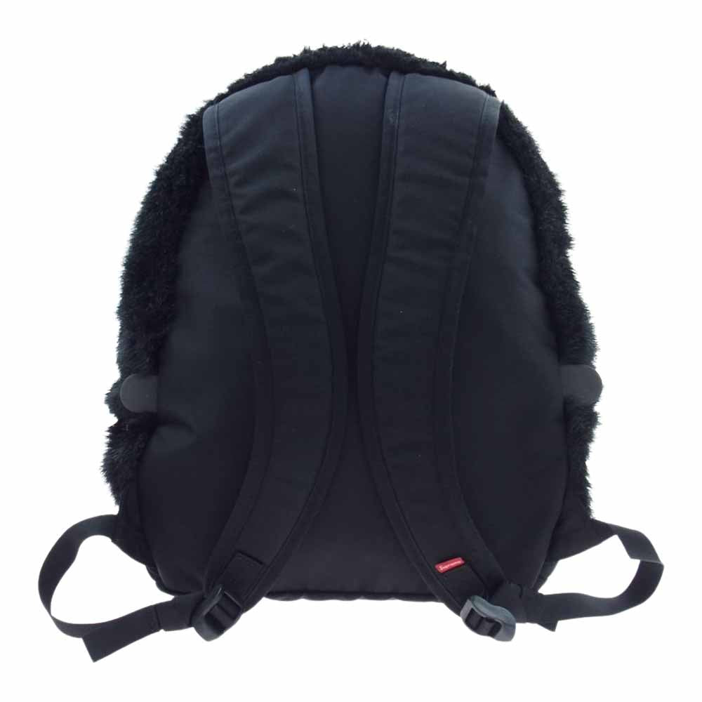 Supreme シュプリーム 20AW NF0A5G86 × THE NORTH FACE Faux Fur Backpack ザノースフェイス ファー バックパック リュック ブラック系【中古】