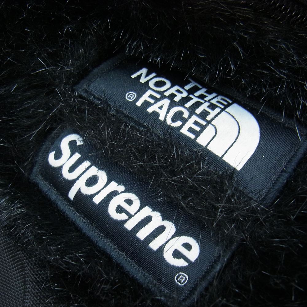 Supreme シュプリーム 20AW NF0A5G86 × THE NORTH FACE Faux Fur Backpack ザノースフェイス ファー バックパック リュック ブラック系【中古】