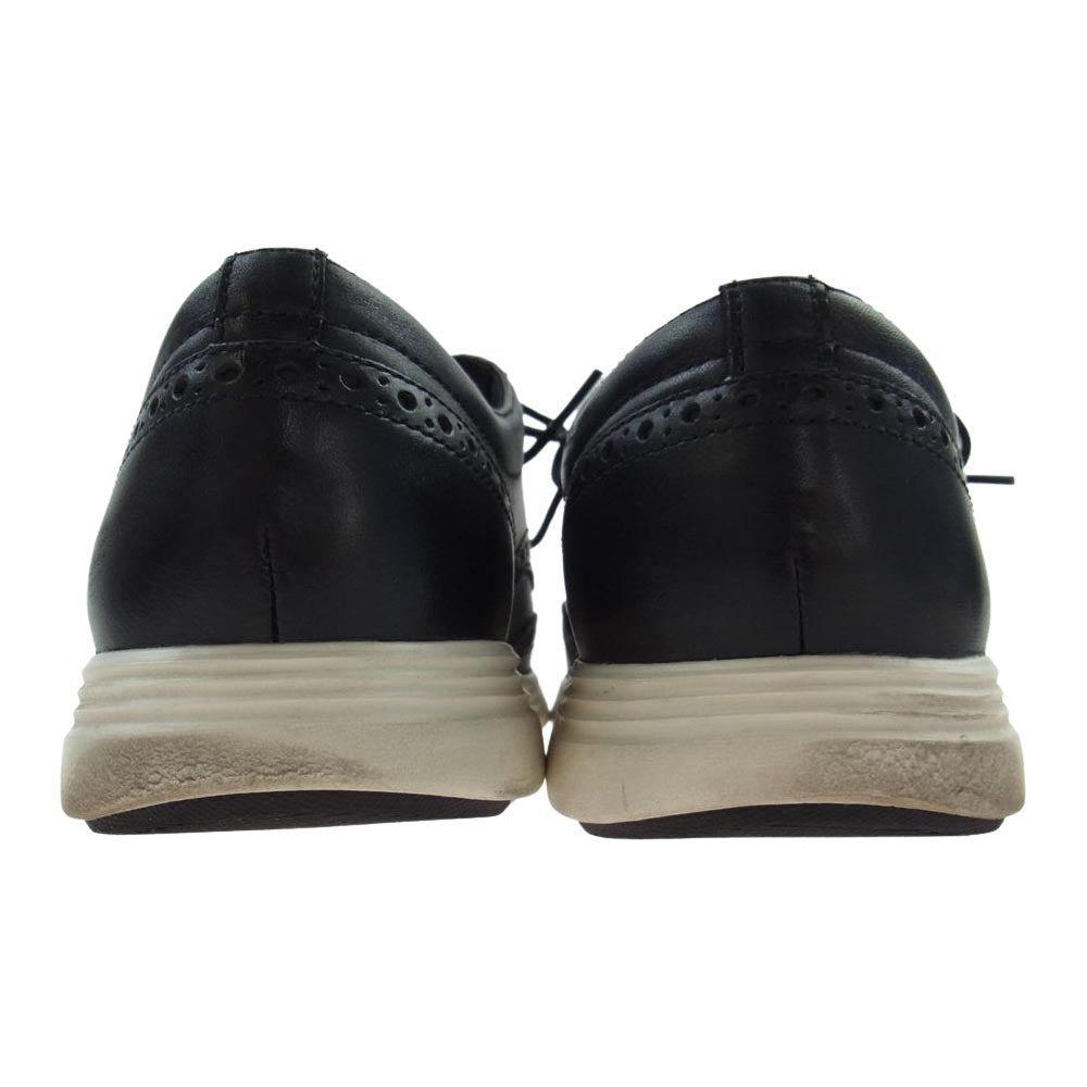 COLE HAAN コールハーン 4605419419 GRAND TOUR WING OX ウィング チップ ローカット スニーカー ブラック系 27.5cm【中古】