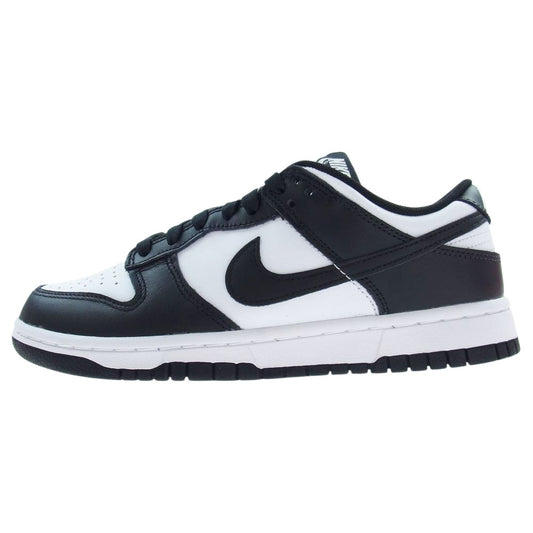 NIKE ナイキ DD1391-100 DUNK LOW RETRO ダンクロー レトロ スニーカー ブラック系 ホワイト系 24.5cm【新古品】【未使用】【中古】