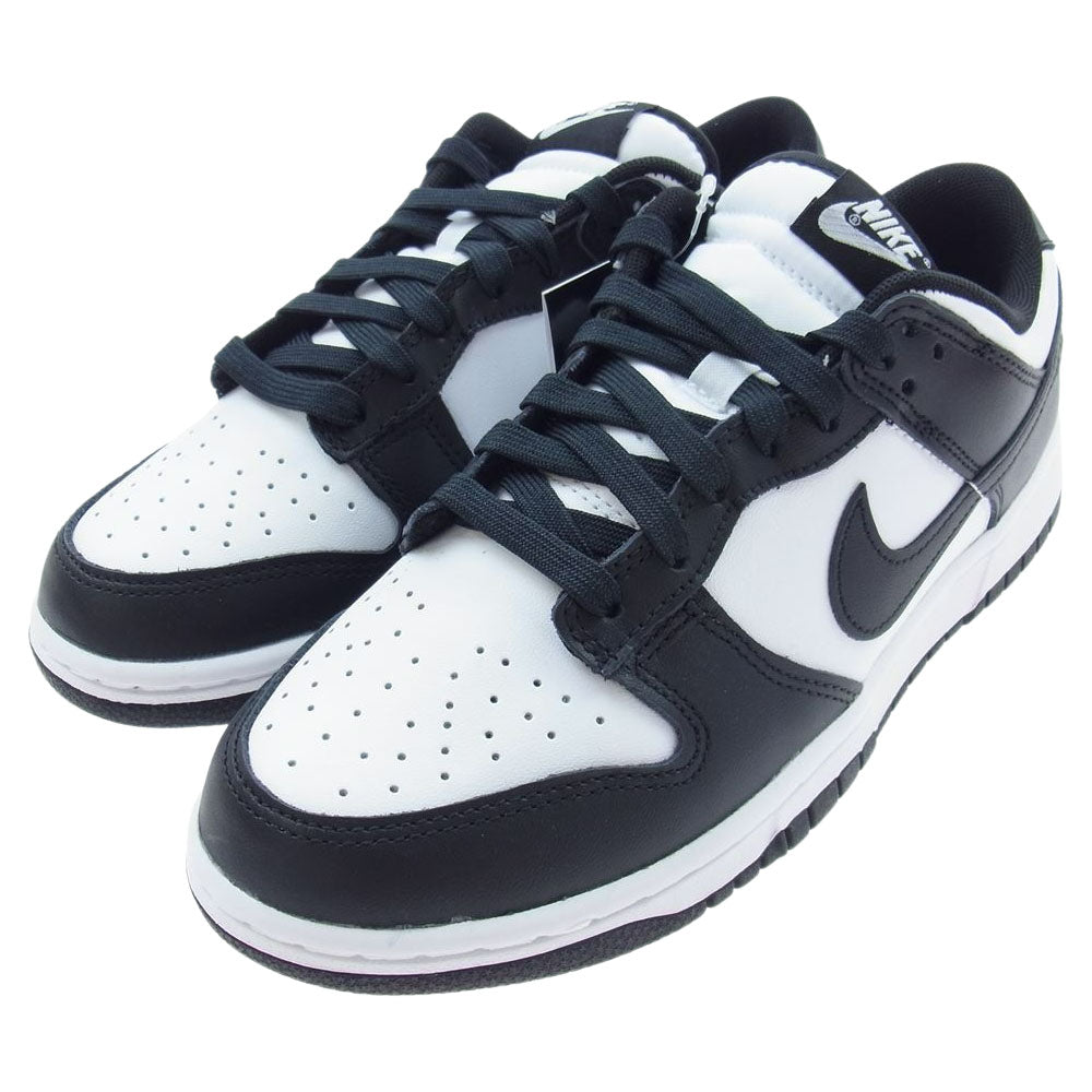 NIKE ナイキ DD1391-100 DUNK LOW RETRO ダンクロー レトロ スニーカー ブラック系 ホワイト系 24.5cm【新古品】【未使用】【中古】