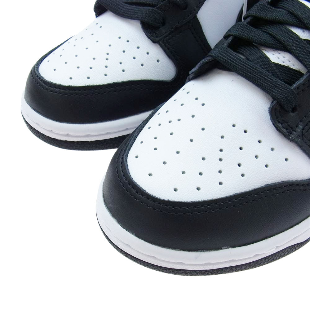 NIKE ナイキ DD1391-100 DUNK LOW RETRO ダンクロー レトロ スニーカー ブラック系 ホワイト系 24.5cm【新古品】【未使用】【中古】