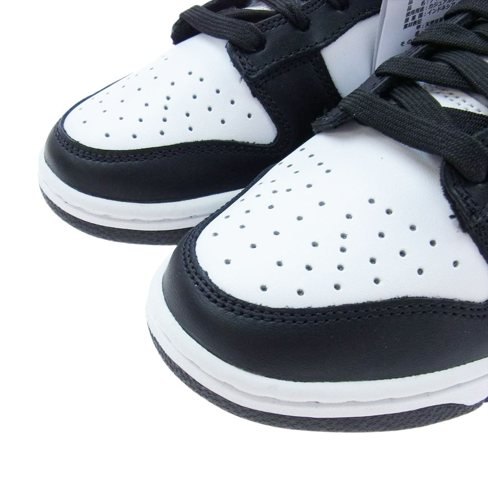 NIKE ナイキ DD1391-100 DUNK LOW RETRO ダンクロー レトロ スニーカー ブラック系 ホワイト系 24.5cm【新古品】【未使用】【中古】