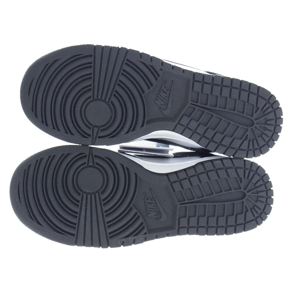 NIKE ナイキ DD1391-100 DUNK LOW RETRO ダンクロー レトロ スニーカー ブラック系 ホワイト系 24.5cm【新古品】【未使用】【中古】