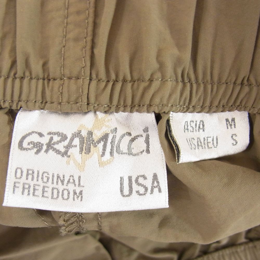 Gramicci グラミチ GUP-21S039 Shell Packable Shorts シェル パッカブル ショーツ  カーキ系 M【中古】