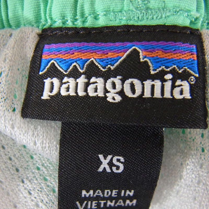 patagonia パタゴニア STY58033 Baggies Longs バギーズ ロングス ショーツ グリーン系 XS【中古】