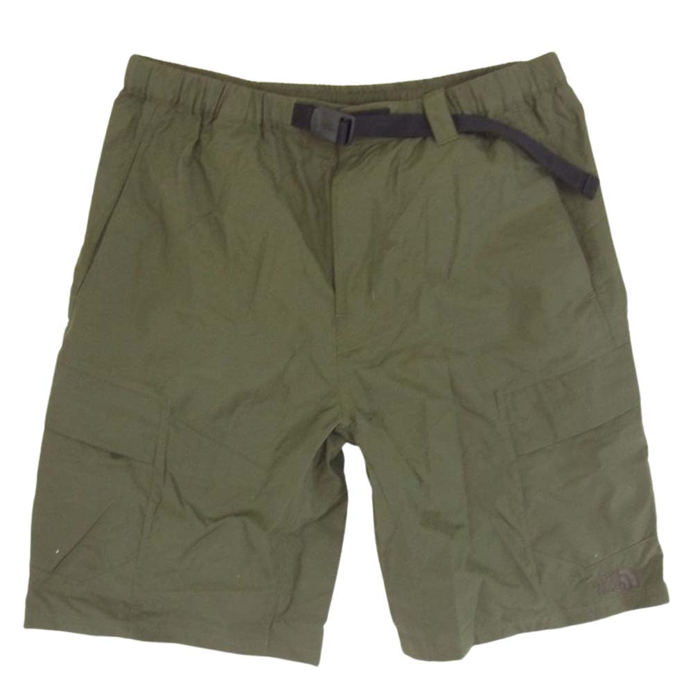 THE NORTH FACE ノースフェイス NB42232 Class V Cargo Short クラスファイブ カーゴ ショーツ ショート パンツ カーキ系 M【中古】