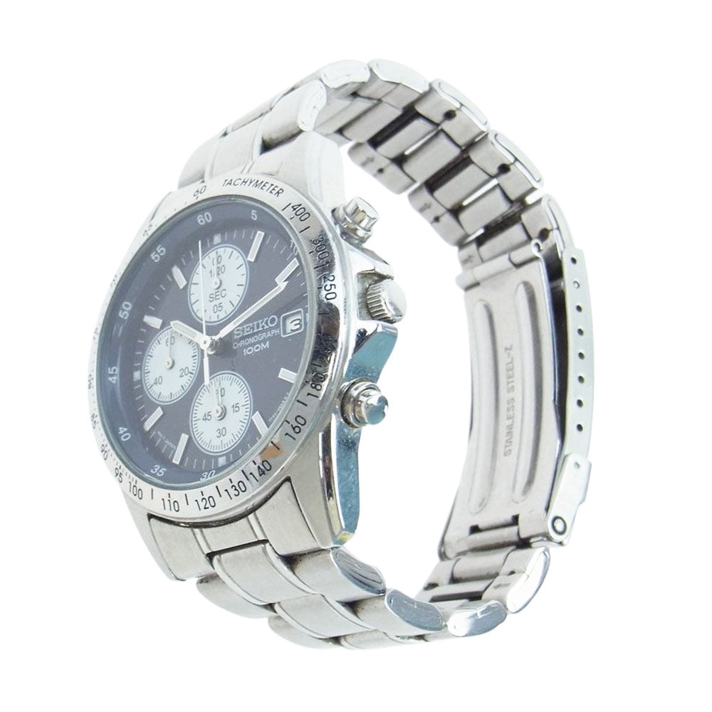 SEIKO セイコー 7T92-0DW0 クロノグラフ クォーツ 時計 ウォッチ