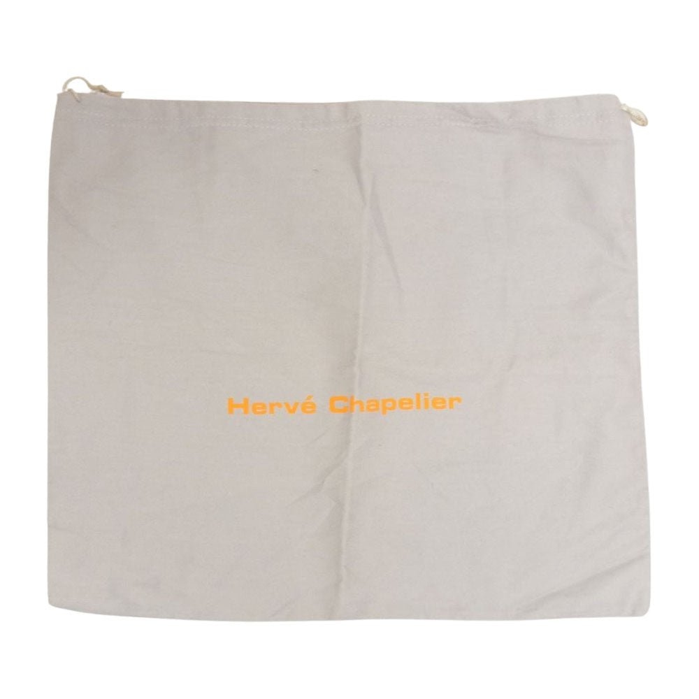 Herve Chapelier エルベ・シャプリエ 707CD 京都別館限定 舟型 トート バッグ M スティック×モカ×ドラジェ ブラウン系【中古】