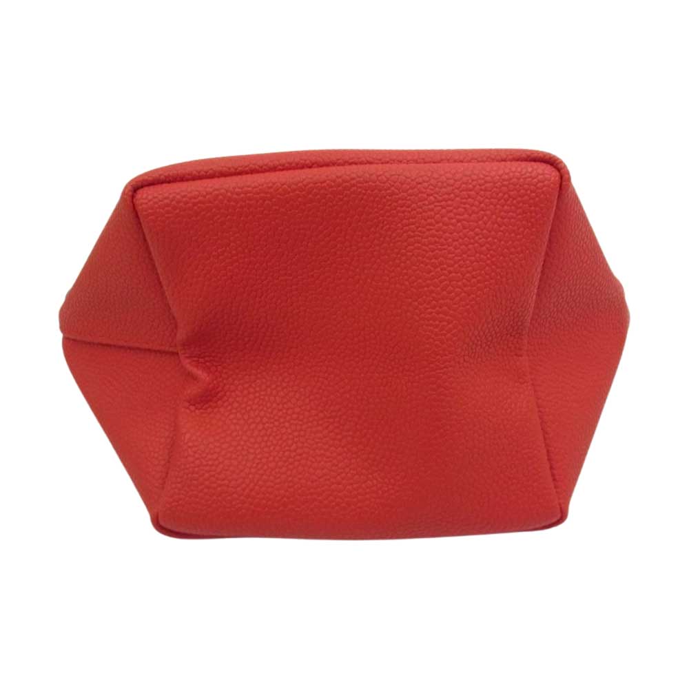 Herve Chapelier エルベ・シャプリエ 701GP リュクス 舟型 トート バッグ S パプリカ×パプリカ レッド系【美品】【中古】