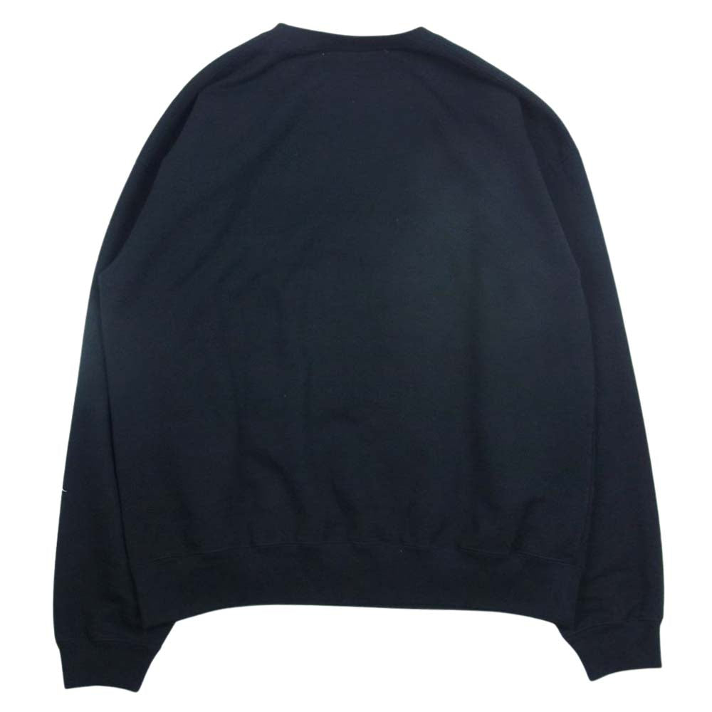 NEIGHBORHOOD ネイバーフッド 23SS 231FPNH-CSM01 COLLEGE SWEATSHIRT LS プリント スウェット ブラック系 M【中古】