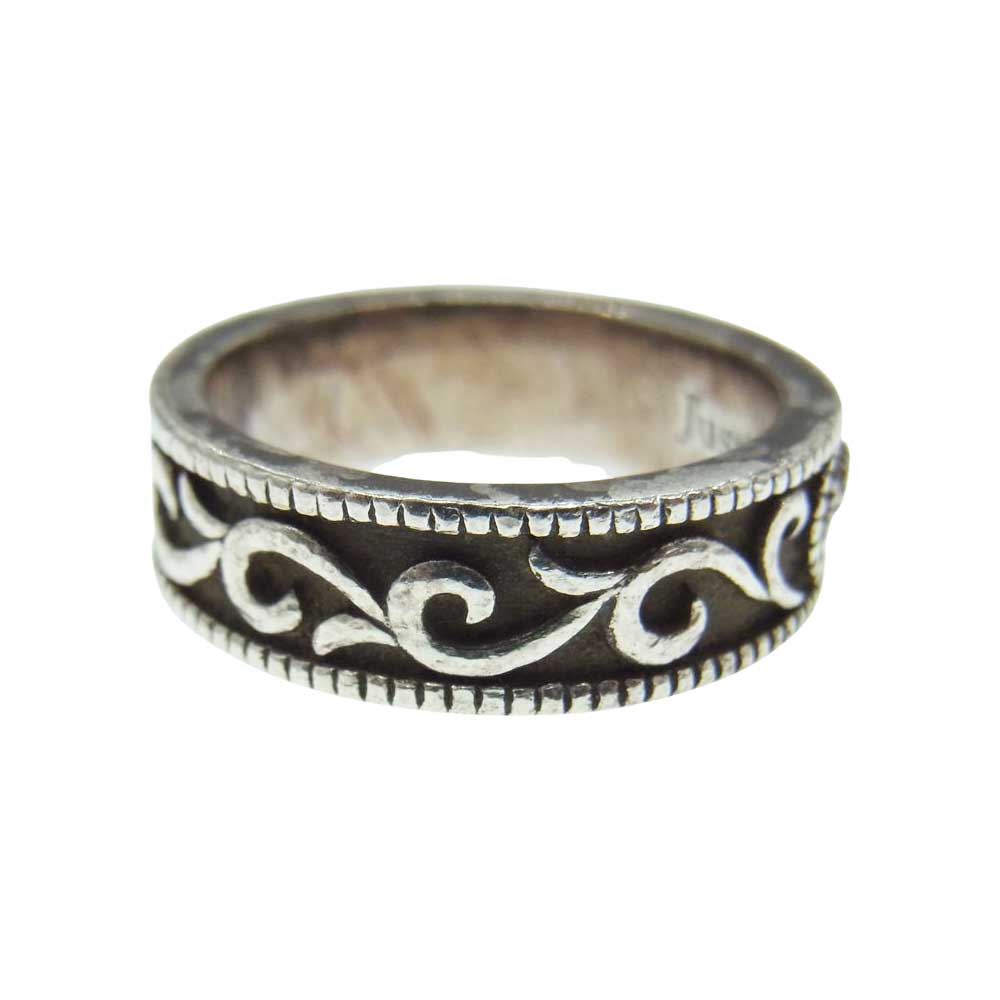 Justin Davis ジャスティンデイビス SRJ776 ETERNAL LOVE クラウン リング シルバー系 16号【中古】