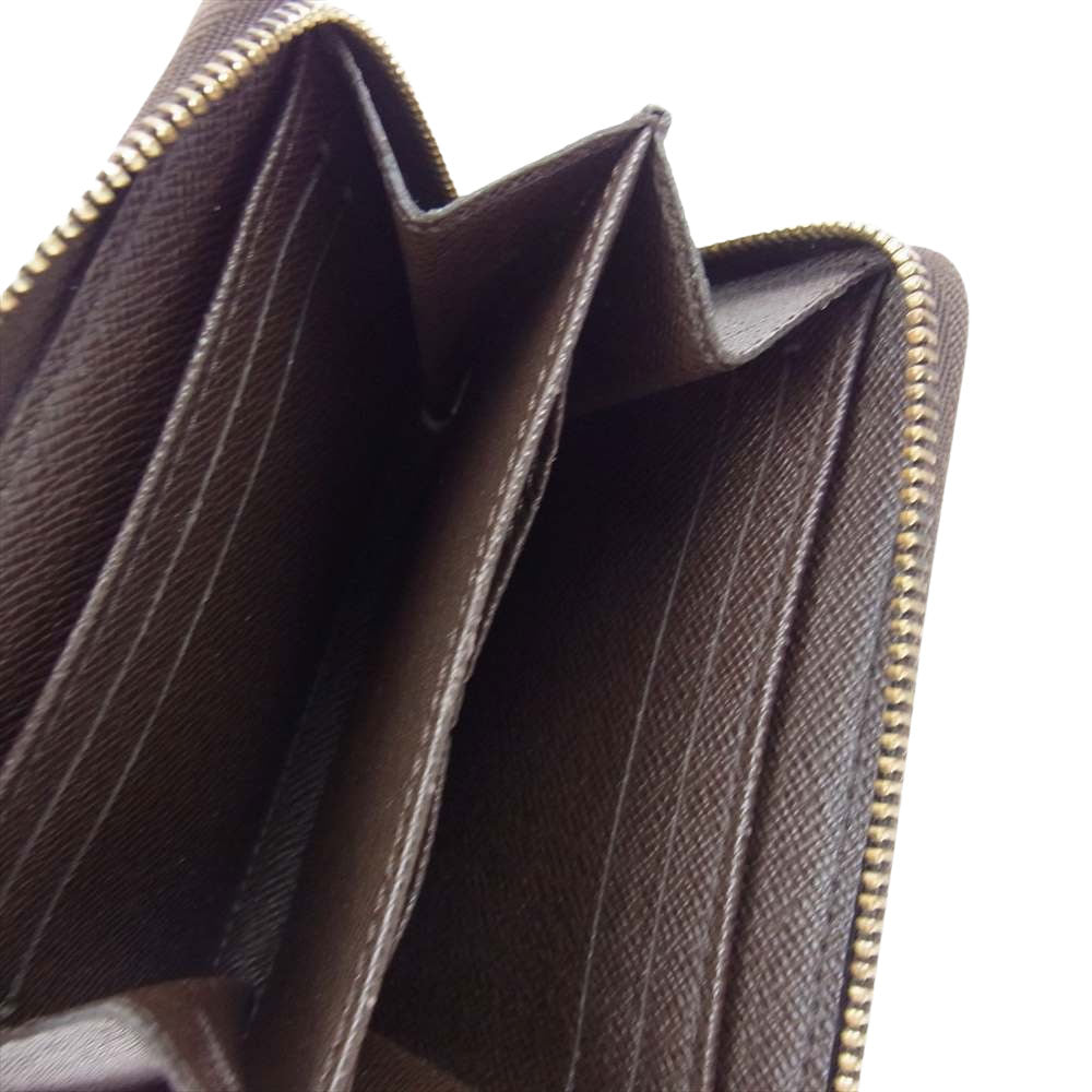 LOUIS VUITTON ルイ・ヴィトン N63070 ダミエ ジッピー コイン パース コインケース カードケース ブラウン系【中古】