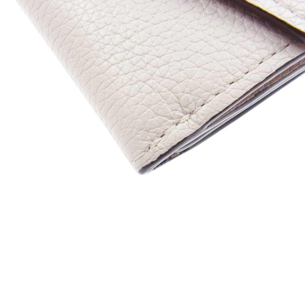 LOUIS VUITTON ルイ・ヴィトン M69340 トリヨン ポルトフォイユ ロックミニ トゥルトレール コンパクト ウォレット ベージュ系【中古】