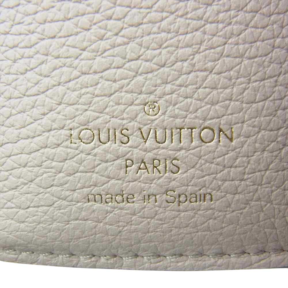 LOUIS VUITTON ルイ・ヴィトン M69340 トリヨン ポルトフォイユ ロックミニ トゥルトレール コンパクト ウォレット ベージュ系【中古】