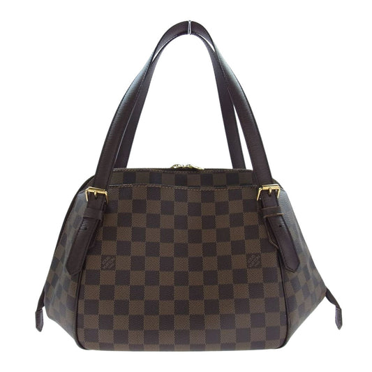 LOUIS VUITTON ルイ・ヴィトン N51174 ダミエ ベレム MM ショルダー バッグ ブラウン系【中古】