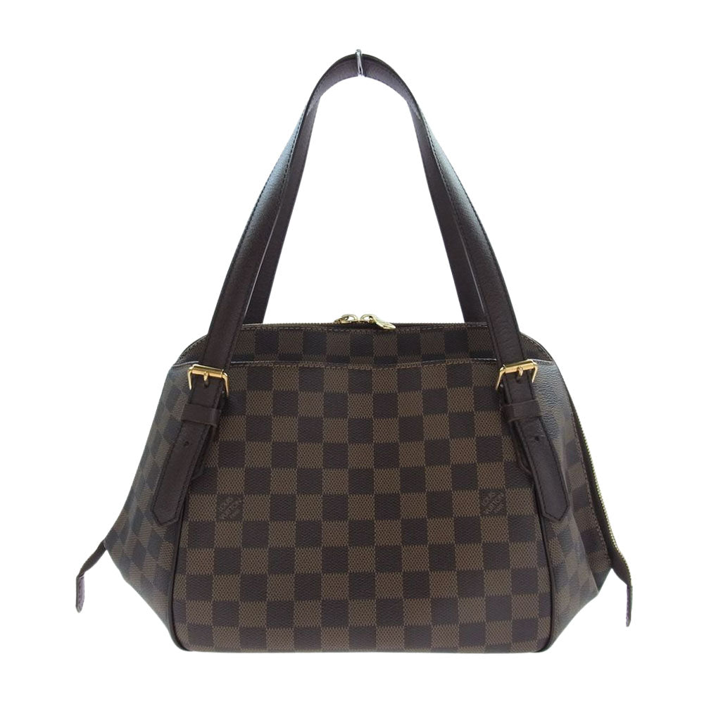 LOUIS VUITTON ルイ・ヴィトン N51174 ダミエ ベレム MM ショルダー バッグ ブラウン系【中古】
