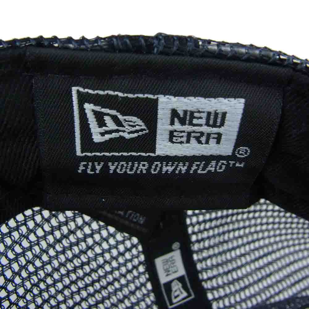 F.C.R.B. エフシーアールビー × NEW ERA ニューエラ FCRB EMBLEM MESH CAP エンブレム メッシュ キャップ  ネイビー系【中古】
