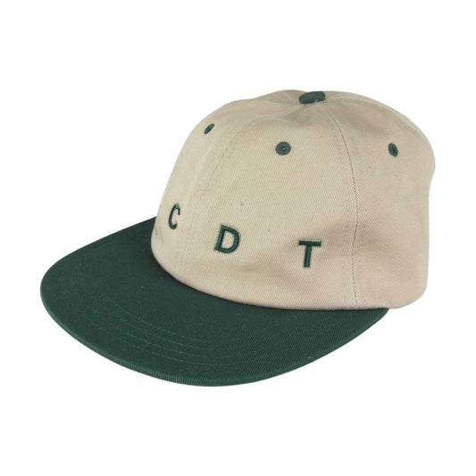 DESCENDANT ディセンダント 6PANEL CAP ロゴ キャップ ベージュ系 F【中古】