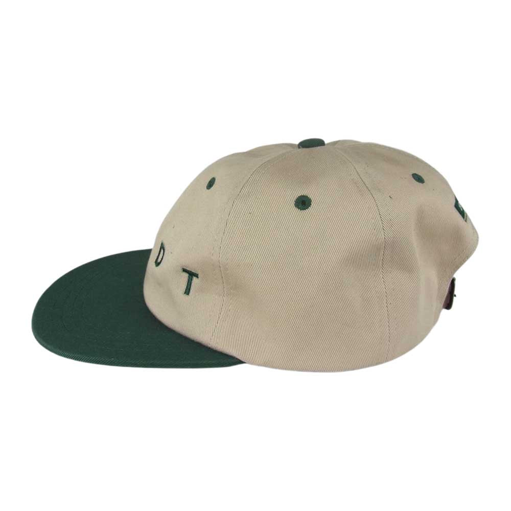 DESCENDANT ディセンダント 6PANEL CAP ロゴ キャップ ベージュ系 F【中古】